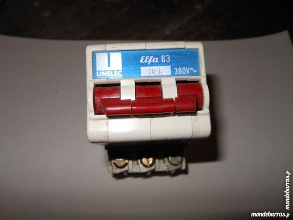 disjoncteur UNELEC de 10 &agrave; 32 A p56 Bricolage