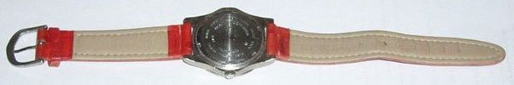 Montre bracelet cuir onyx quartz tachimestre 400 Bijoux et montres