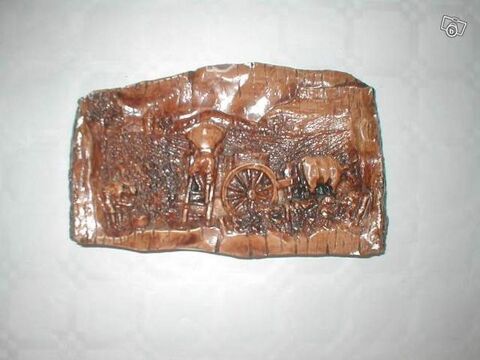 fresque sur pltre - les vendanges 5 Septmes-les-Vallons (13)