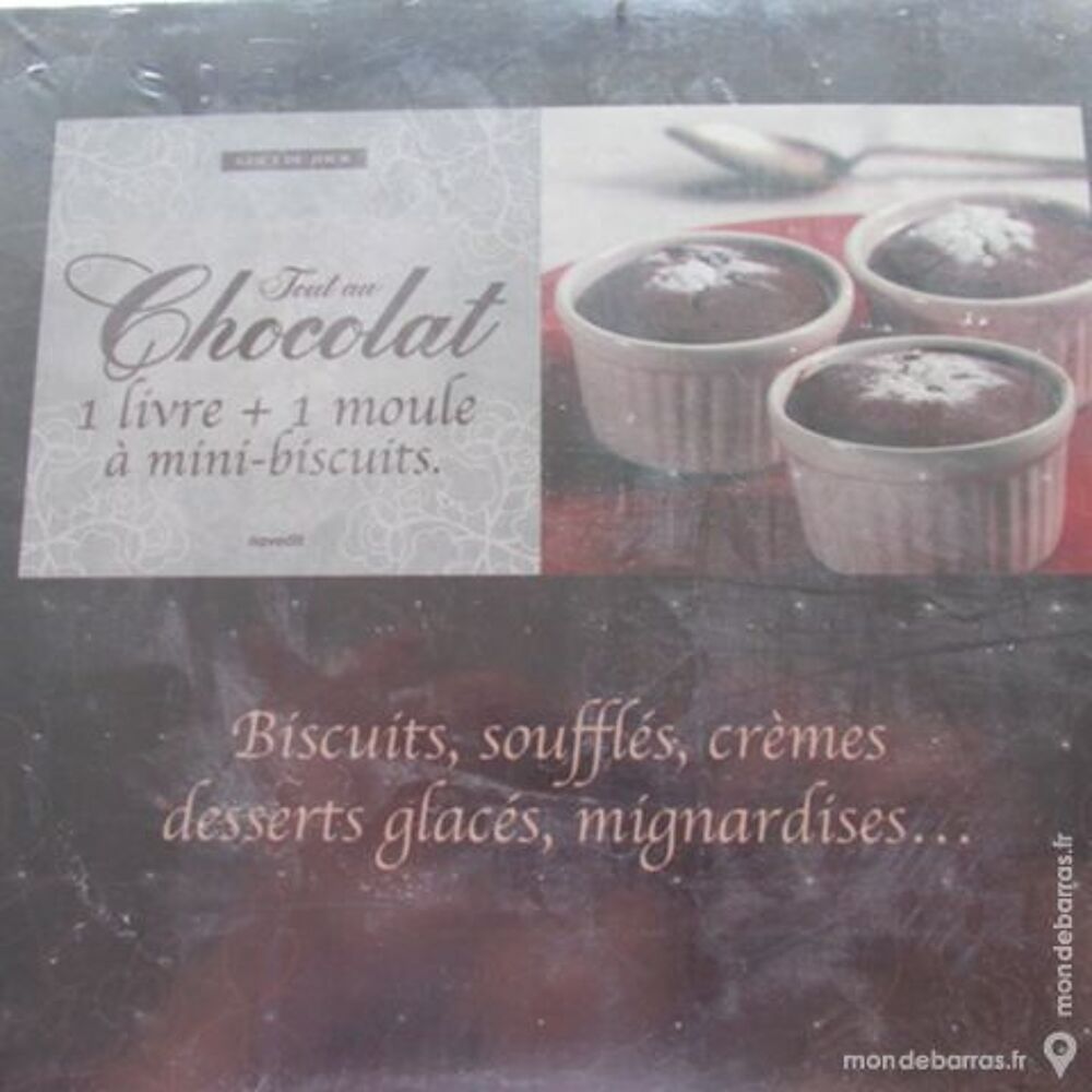 LA PASSION DU CHOCOLAT &laquo; LIVRE + MOULE&raquo; Cuisine