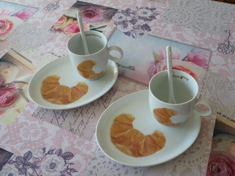 Lot petit dejeuner tasse mug cuisine café thé mais 4 Hauconcourt (57)