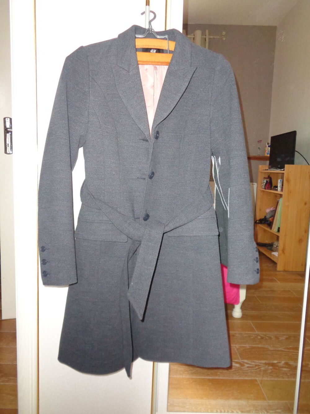 MANTEAU GRIS T.36 Vêtements