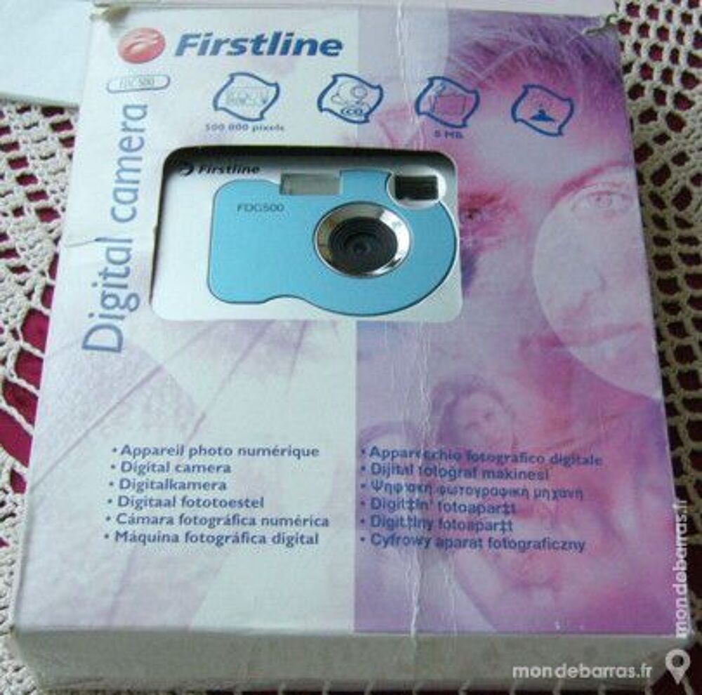 appareil photo num&eacute;rique FDC500 Firsline Photos/Video/TV