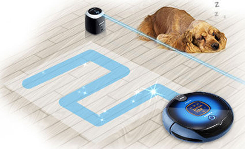 Aspirateur Robot Samsung SR8855 peu utilis&eacute; Electroménager