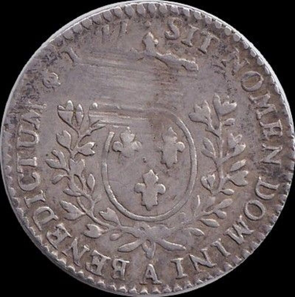 Louis XVI 10&egrave;me d'&eacute;cu 1777A Paris 