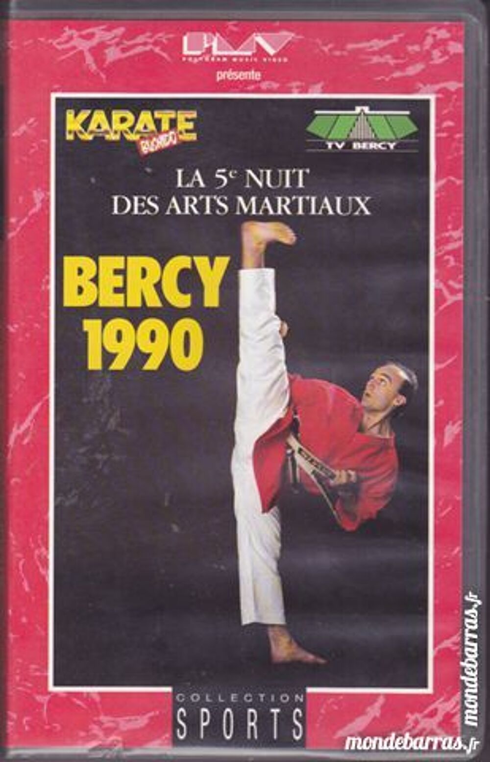 la 5 &egrave;me nuit des arts martiaux: bercy 1990 Tv Ber DVD et blu-ray