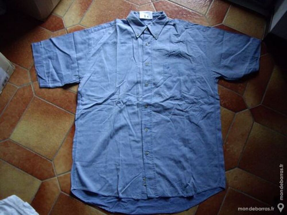 Chemises Homme manches courtes T39/40 ou T.3 Vêtements