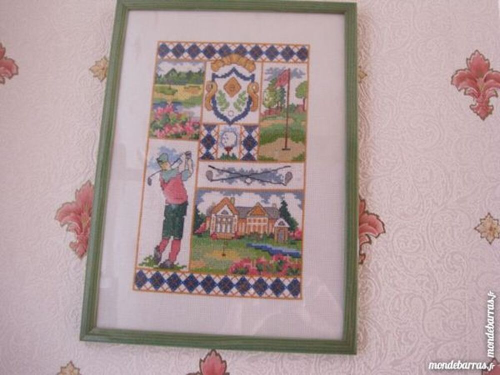 Cadre point de croix Décoration