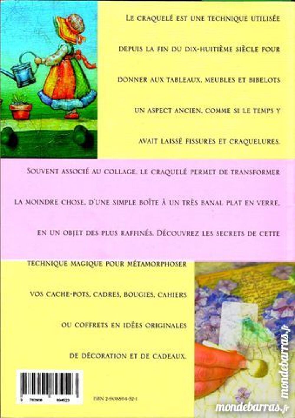 La peinture au CRAQUEL&Eacute; Livres et BD