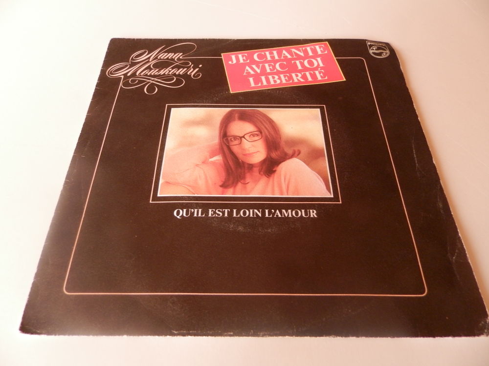NANA MOUSKOURI - je chante avec toi liberte CD et vinyles