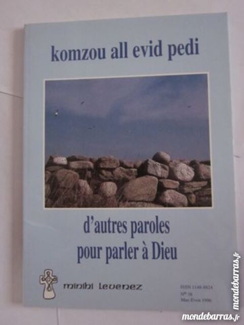livre écrit en breton  KOMZOU ALL EVID PEDI 5 Brest (29)