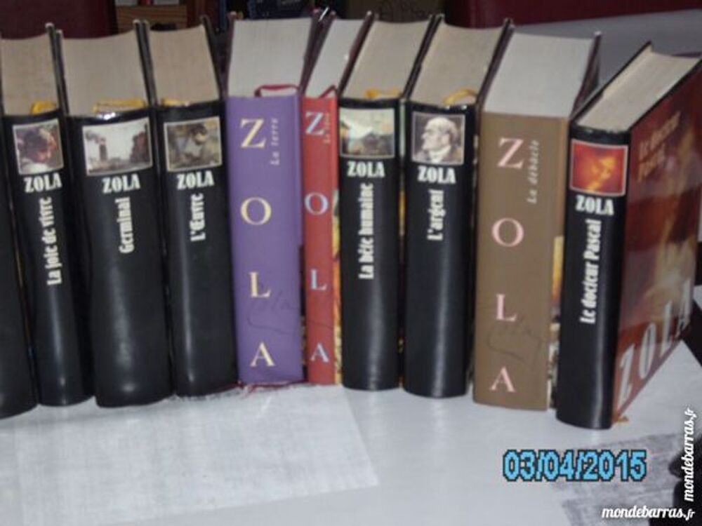 ZOLA - les Rougon Macquart Livres et BD