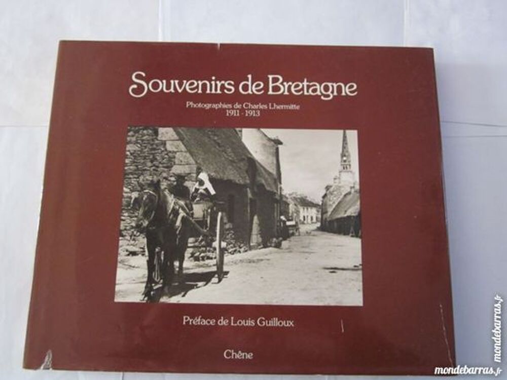 SOUVENIRS DE BRETAGNE 1911 - 1913 &eacute;ditions CHENE Livres et BD