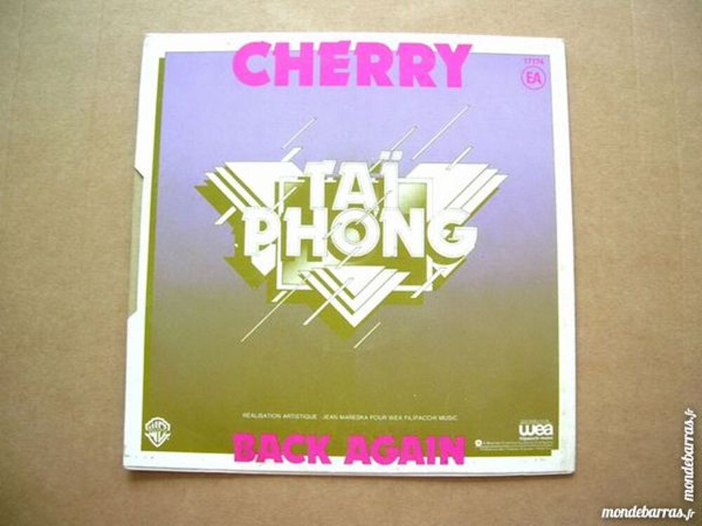 45 TOURS TAI PHONG Back Again/Cherry CD et vinyles