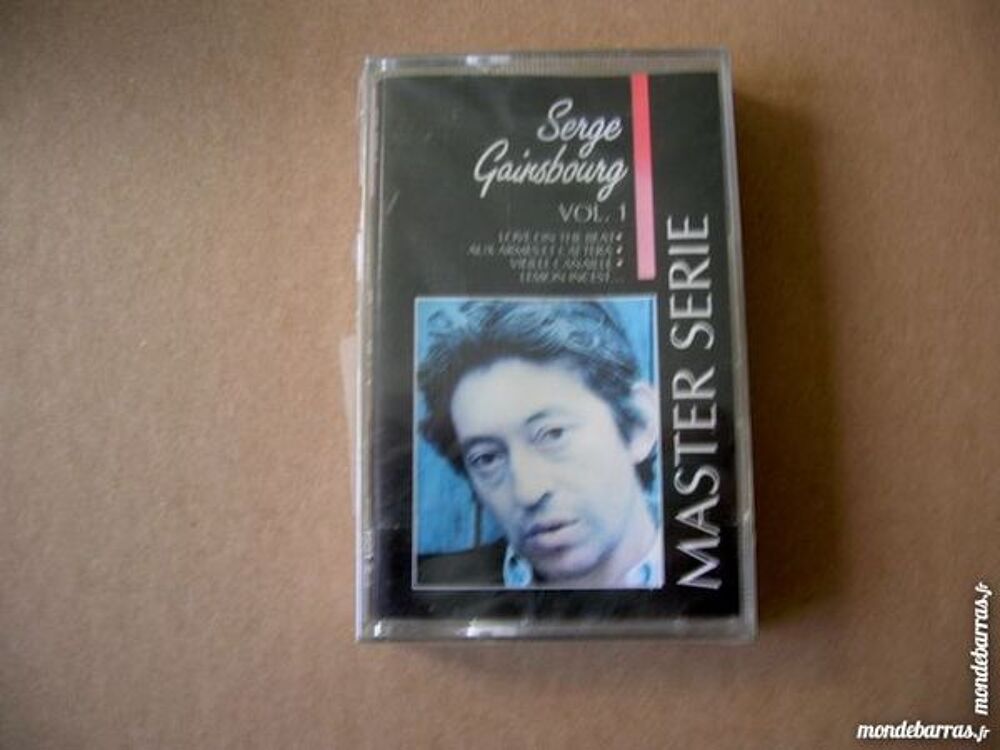 K7 GAINSBOURG MASTER SERIE VOL.1 CD et vinyles