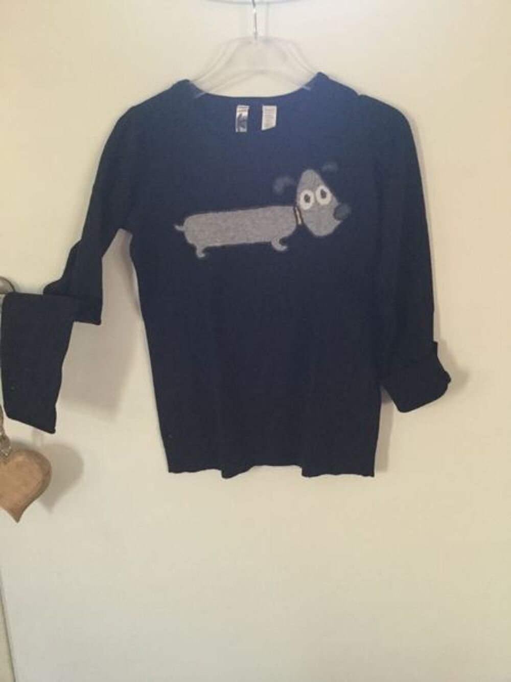 Pull chien Okaidi. Fille 10 ans Vêtements enfants