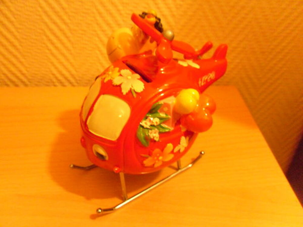 Tirelire H&eacute;licopt&egrave;re avec Girafe, Neuf &eacute;tiquette Jeux / jouets