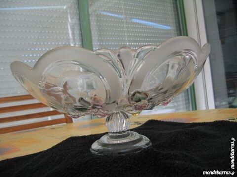 Coupe à fruits en verre ciselée 12 Corbeil-Essonnes (91)