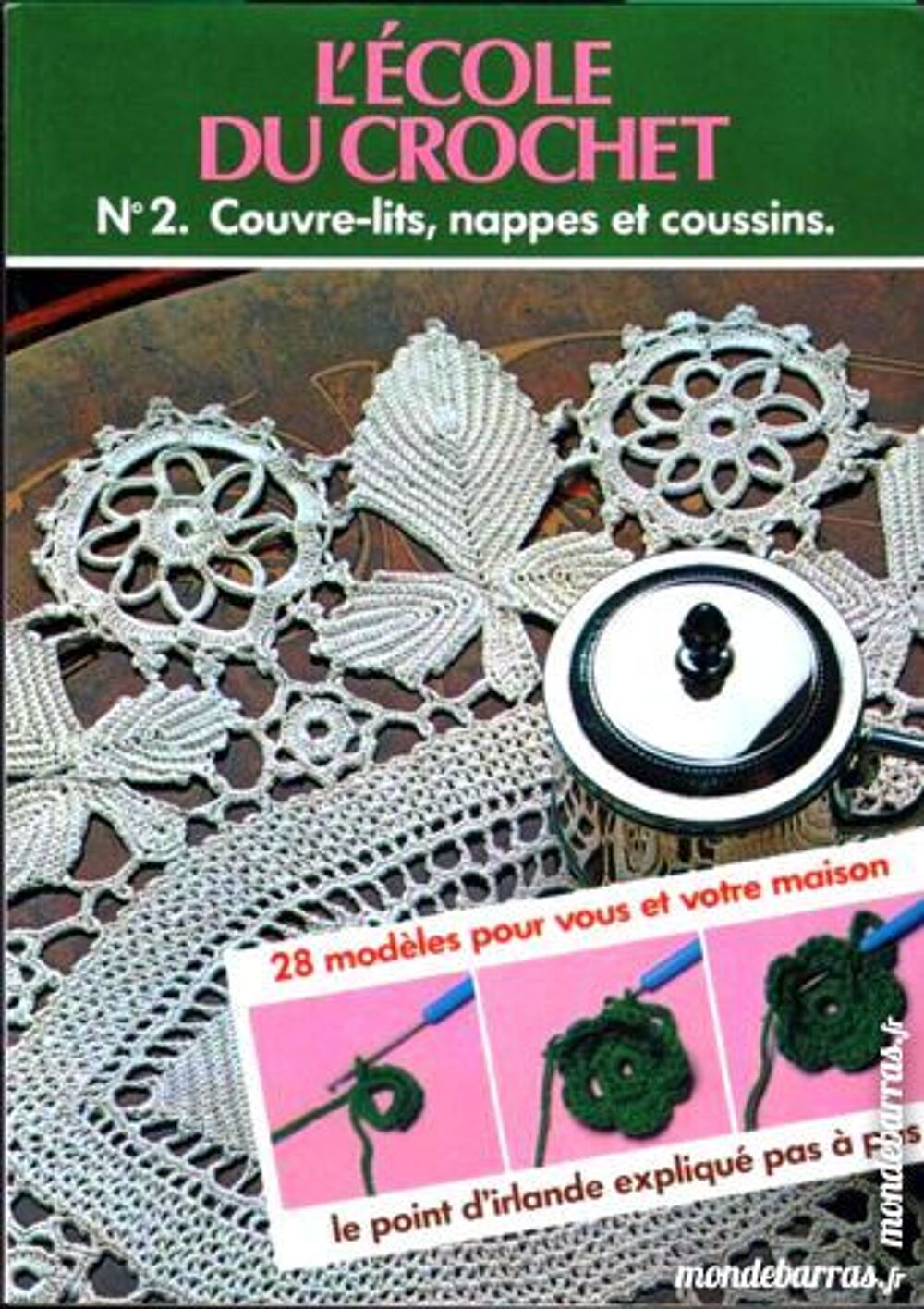 LE CROCHET D'ART - LE TRICOT / Livres et BD