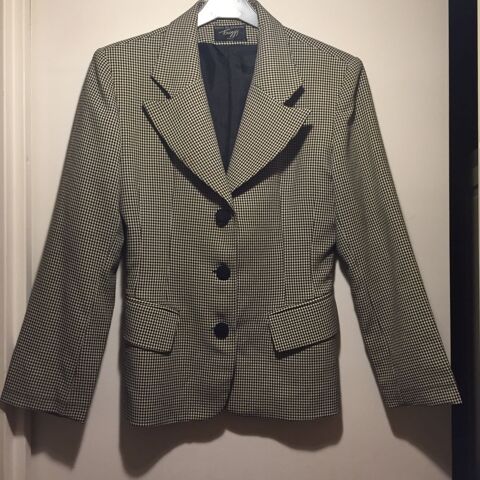 TAILLEUR 2 PIECES PIED DE POULE  T. 38/40 24 Saint-Genis-Laval (69)