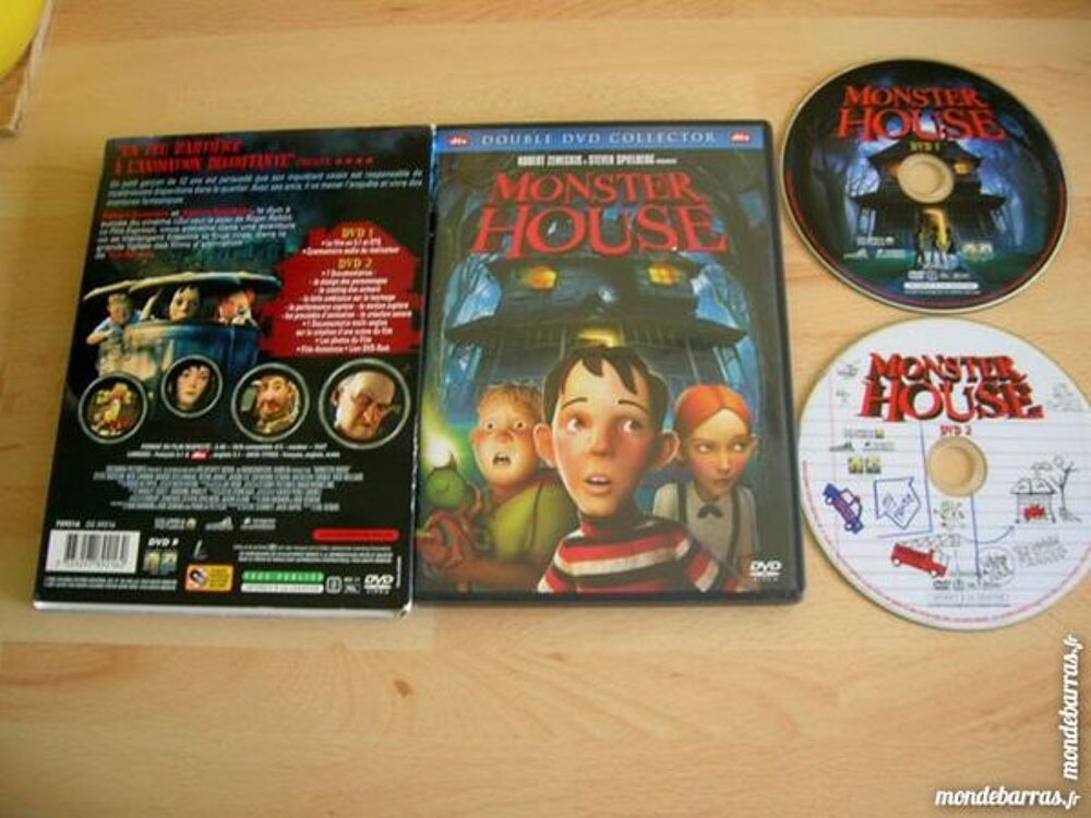 DOUBLE DVD MONSTER HOUSE Dessin anim&eacute; DVD et blu-ray