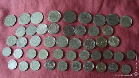 Lot de 47 pi�ces 5cts, 10cts, 20cts type Marianne 42 Montreuil (93)