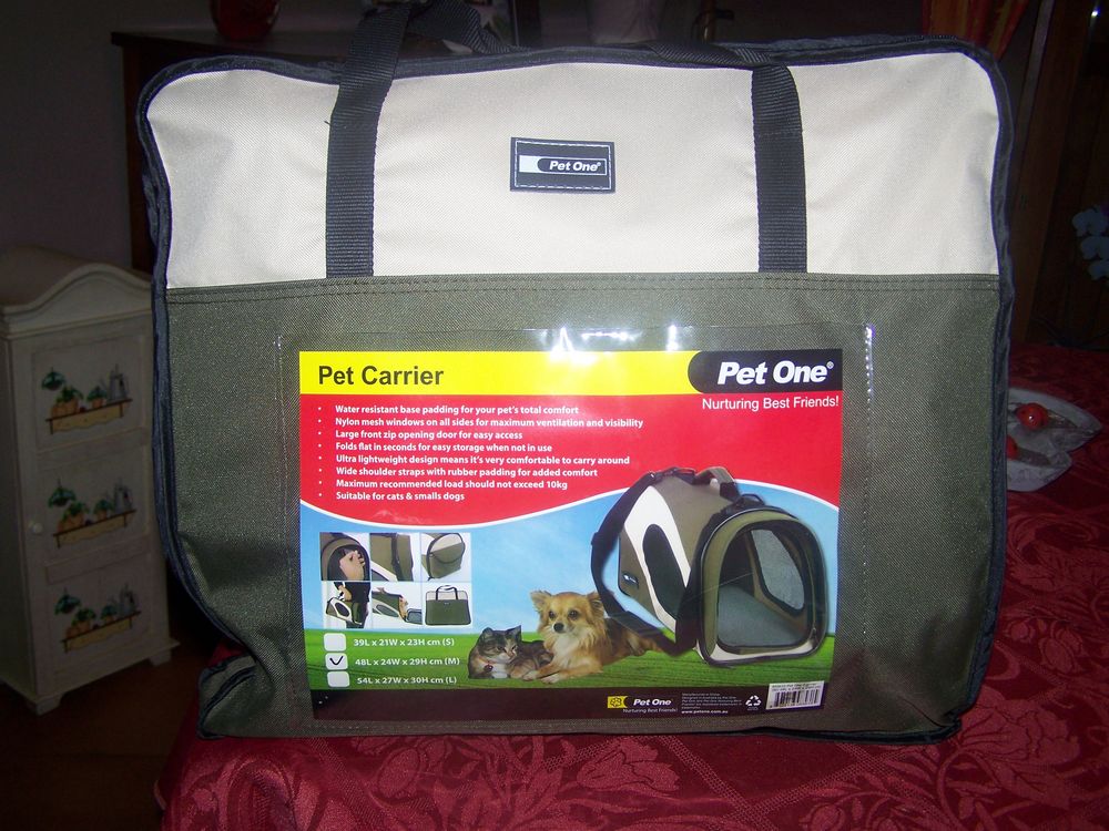 sac de transport pour chat ou lapin Jardin