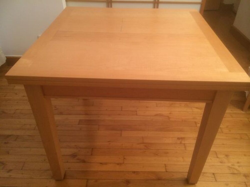 TABLE HABITAT ERABLE A ABATTANTS - 2/8 PERS. Meubles