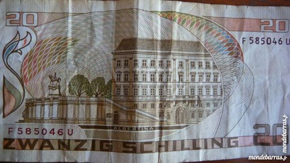 UN BILLET DE 20 ZWANZIG SCHILLING 