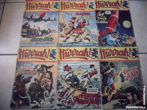 HURRAH BD DE 58   6 numeros 23 Maillot (89)