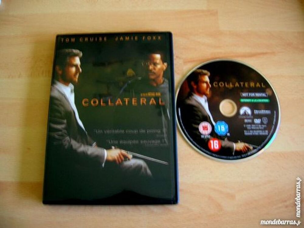 DVD COLLATERAL- Tom CRUISE/Jaimie FOXX DVD et blu-ray