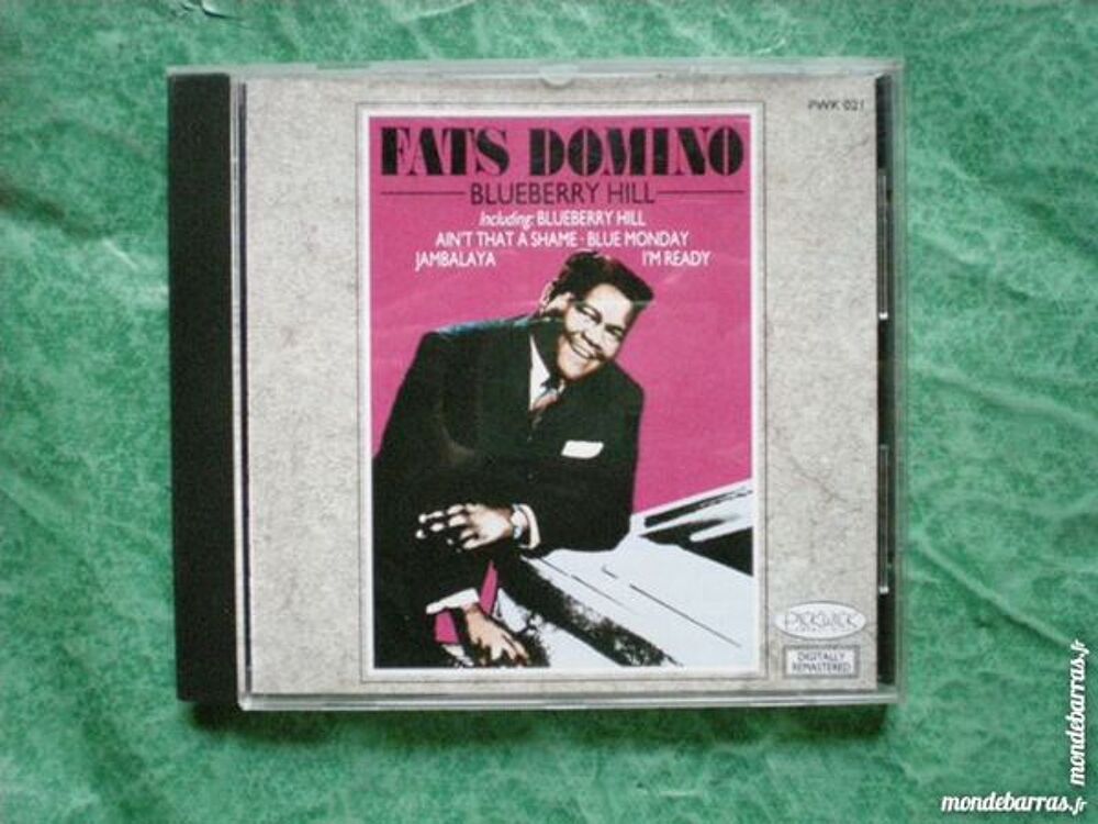 CD Fats Domino &laquo; Blueberry hill &raquo; CD et vinyles