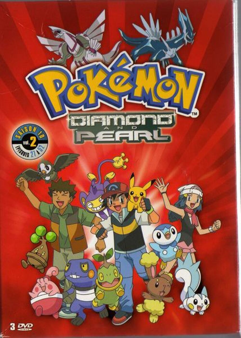 DVD POKEMOND DIAMOND AND PEARL DVD et blu-ray