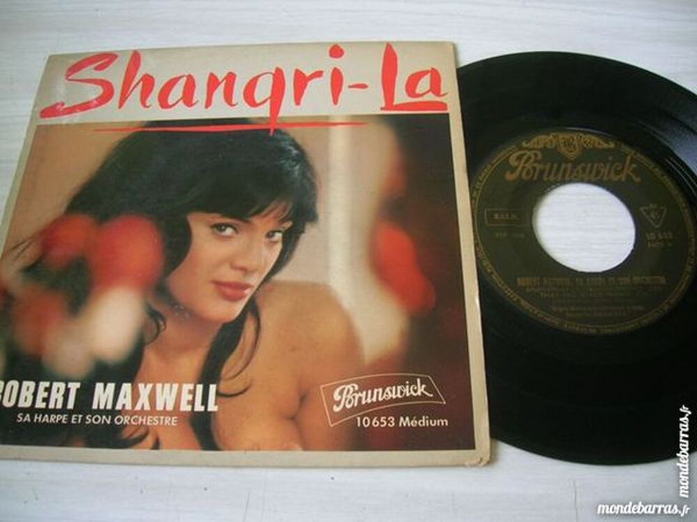 45 TOURS EP ROBERT MAXWELL Shangri-la CD et vinyles