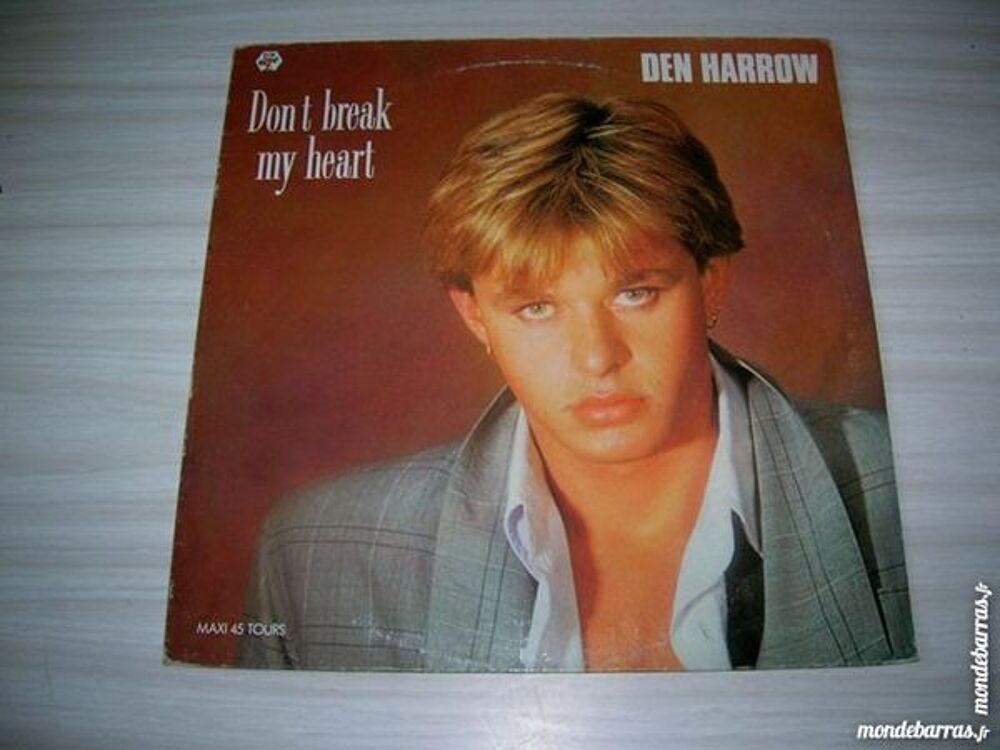 MAXI 45 TOURS DEN HARROW Don't break my heart CD et vinyles