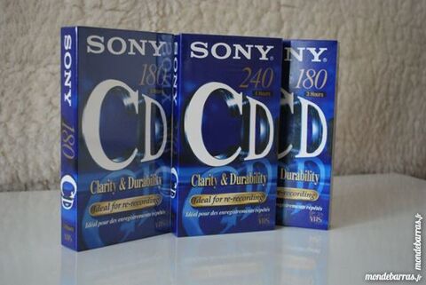 3 cassettes  vhs  neuves 10 Bauvin (59)
