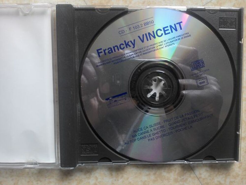 FRANCKY VINCENT - ALICE CA GLISSE - CD
CD et vinyles