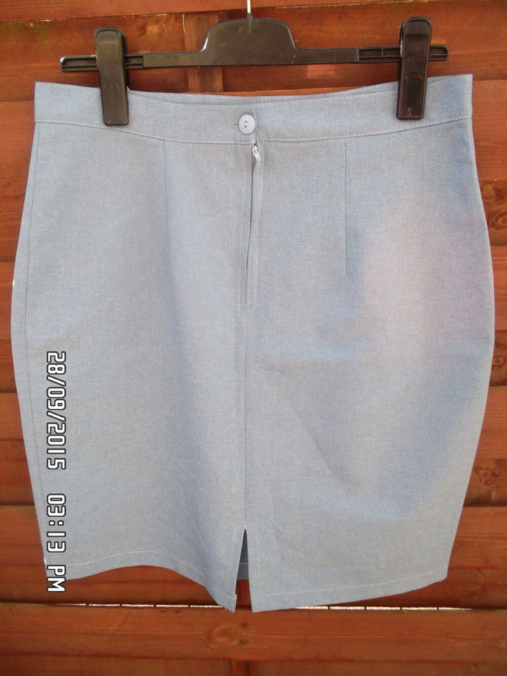 JUPE BLEU CIEL*JUSTE 2E*KIKI60230 Vêtements
