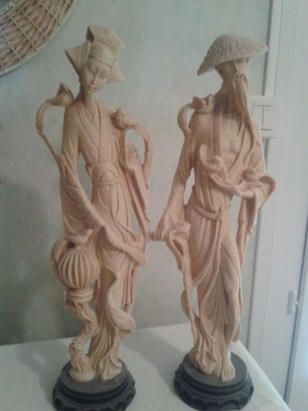 2 grandes statues Décoration