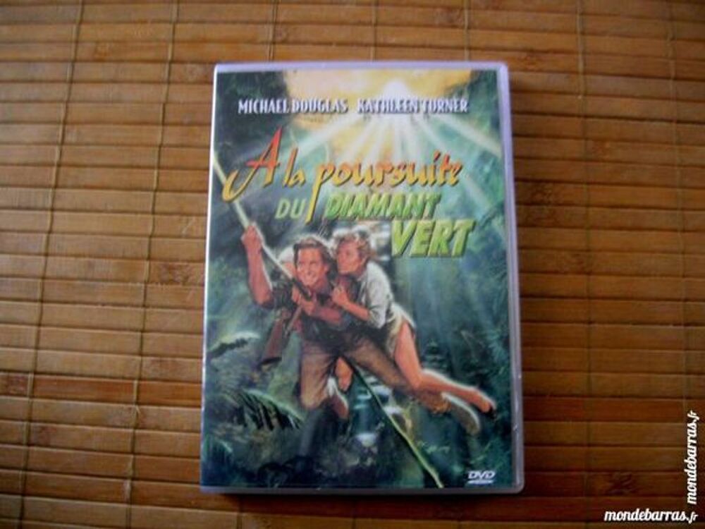 DVD A LA POURSUITE DU DIAMANT VERT - M. Douglas DVD et blu-ray