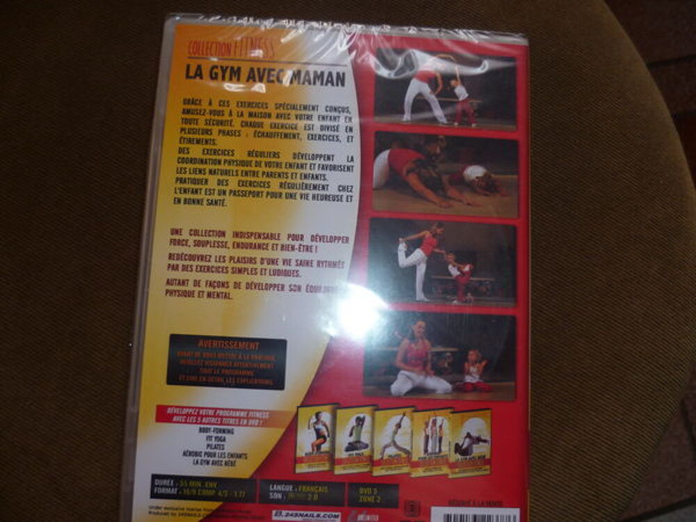 DVD NEUF SOUS BLISTER LA GYM AVEC MAMAN COLLECTION FITNESS DVD et blu-ray