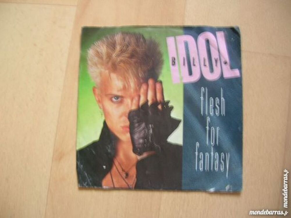 45 TOURS BILLY IDOL Flesh for fantasy CD et vinyles