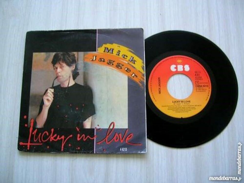 45 TOURS MICK JAGGER Lucky in love CD et vinyles