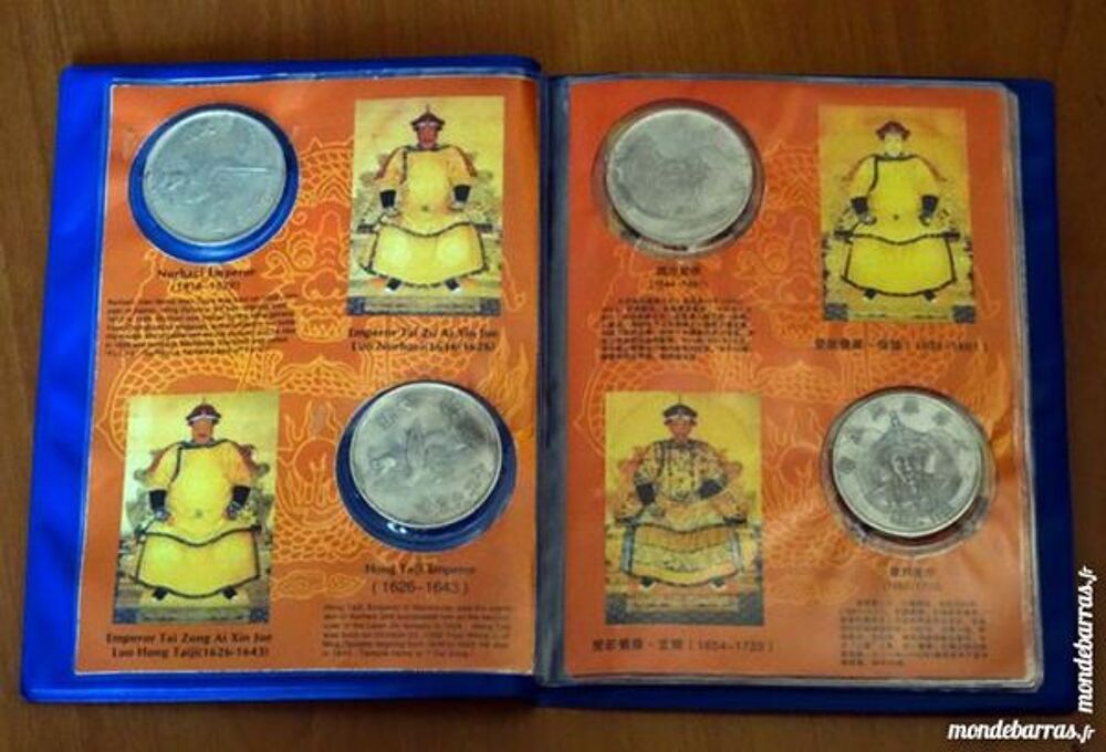 monnaies chinoises dynastie Qing 