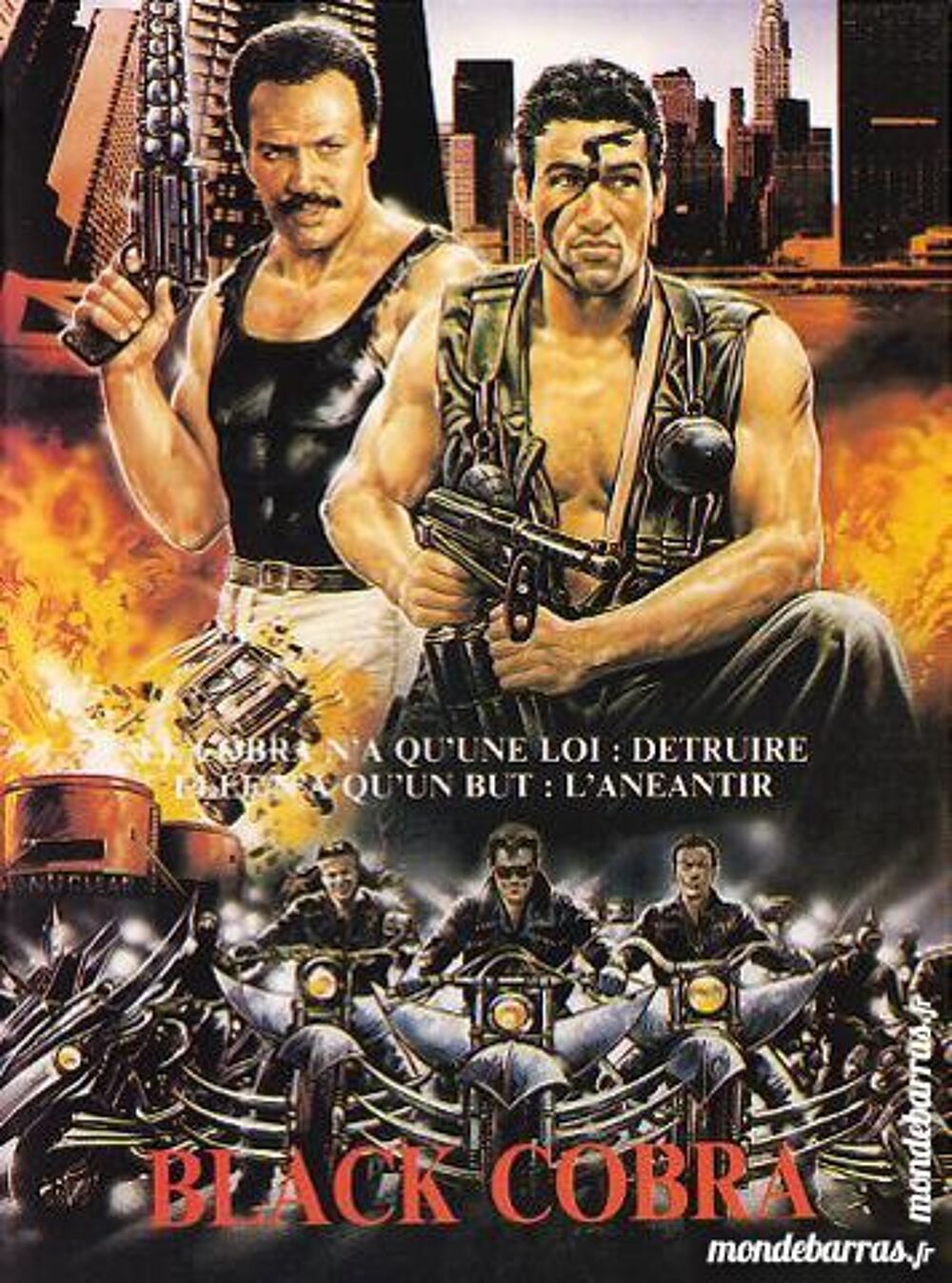K7 Vhs: Black Cobra (171) DVD et blu-ray