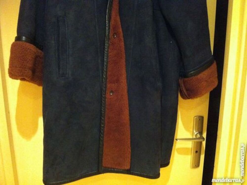 MANTEAU FEMME EN DAIM NOIR Vêtements