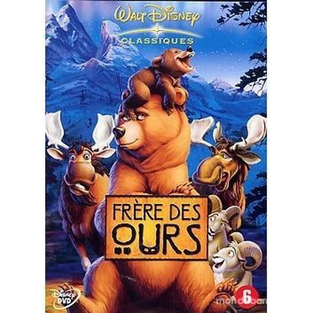 Fr&egrave;re des Ours DVD Disney DVD et blu-ray