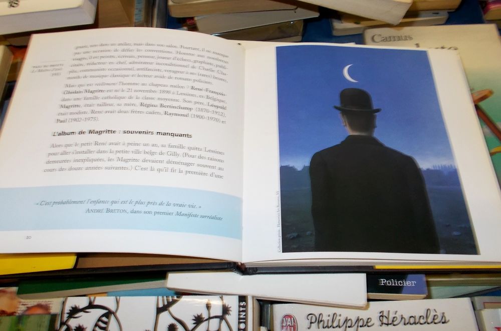 petit livre d'art des tableaux de ren&eacute; magritte Livres et BD