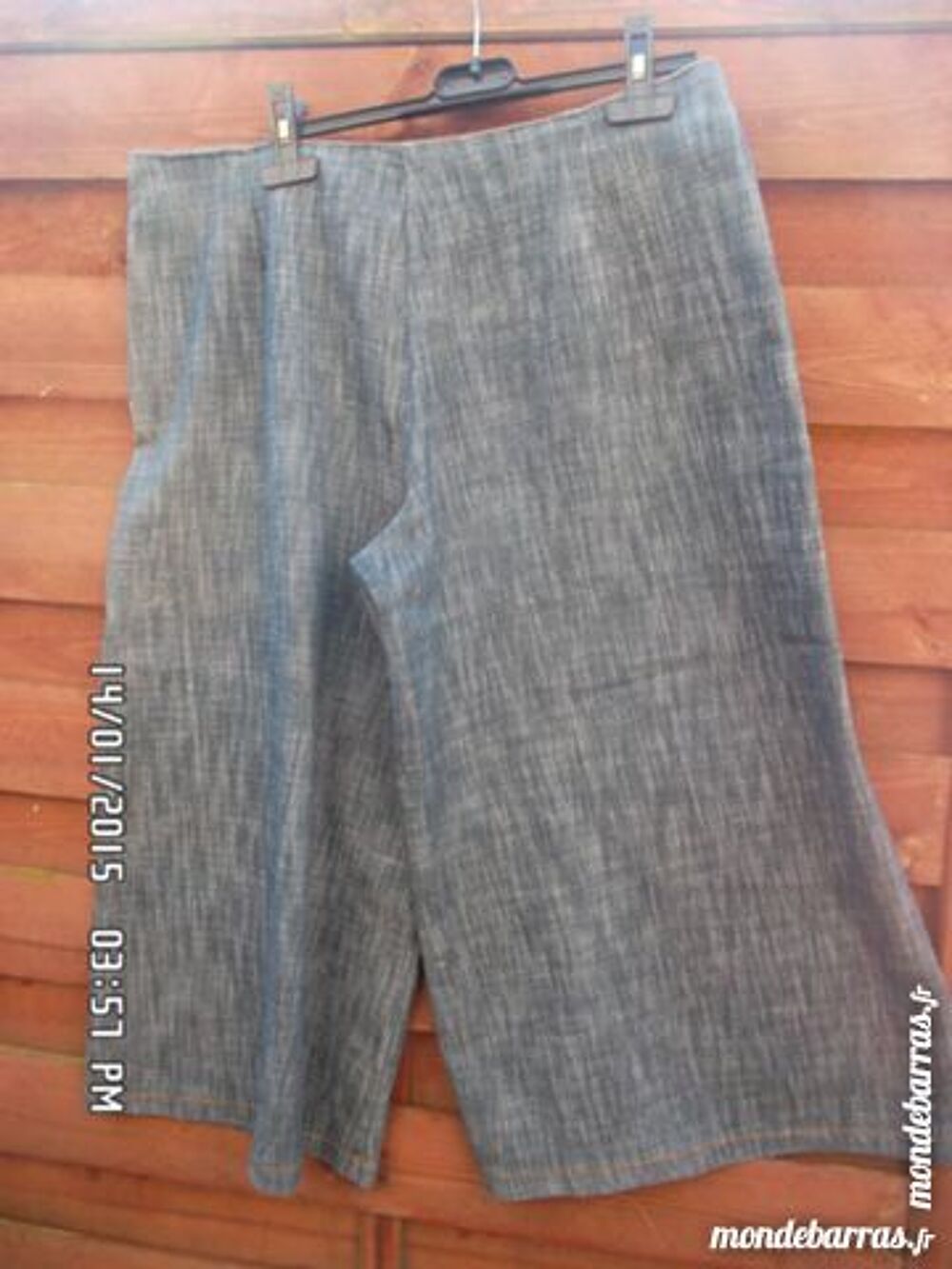 jupe culotte en jean t.44 Vêtements