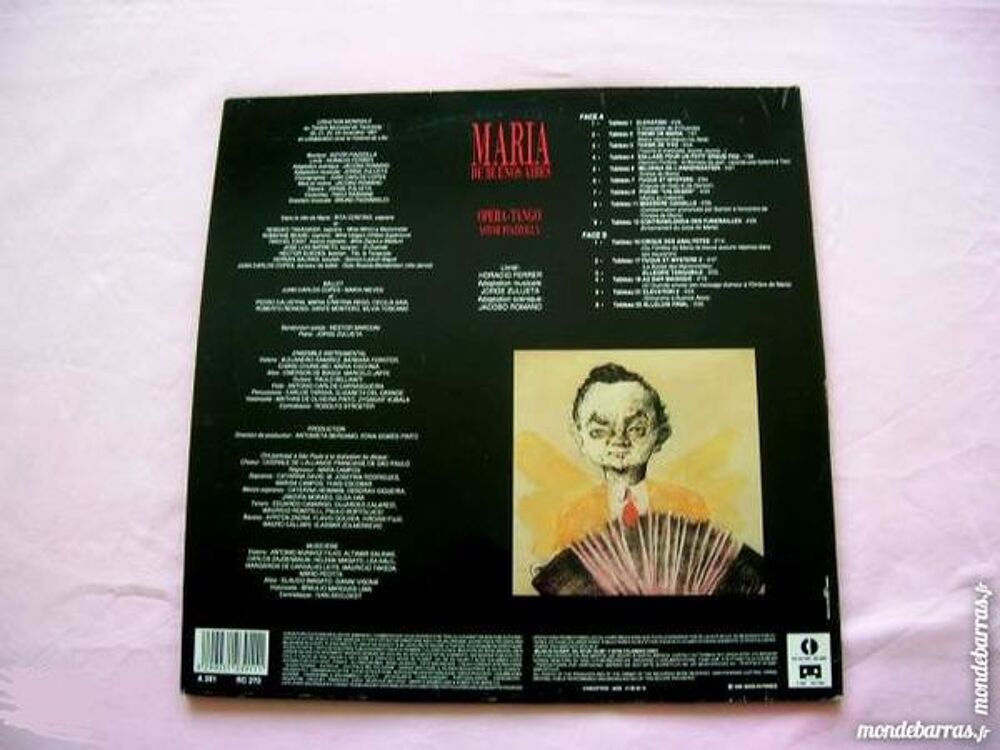 33 TOURS ASTOR PIAZZOLLA Maria de Buenos Aires CD et vinyles
